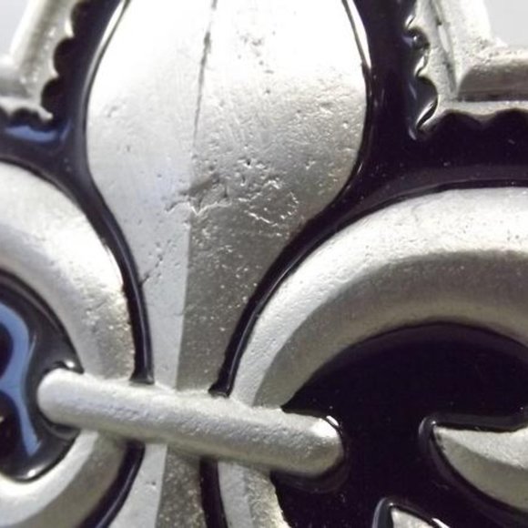 Genuine Fleur de Lis Belt Buckle NOS - Picture 4 of 9